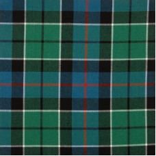 Leslie Green Hunting Ancient 13oz Tartan Fabric By The Metre